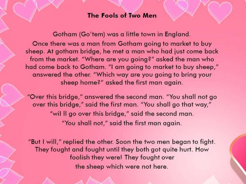 The Fools of Two Men
