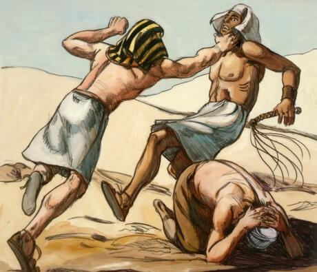 Musa tidak sengaja membunuh orang Mesir