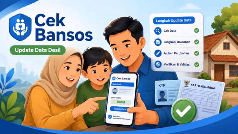 Cara Menurunkan Desil Lewat Aplikasi Cek Bansos
