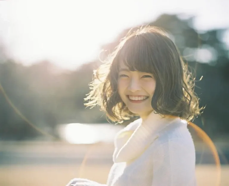 Foto bokeh dengan sedikit efek blur
