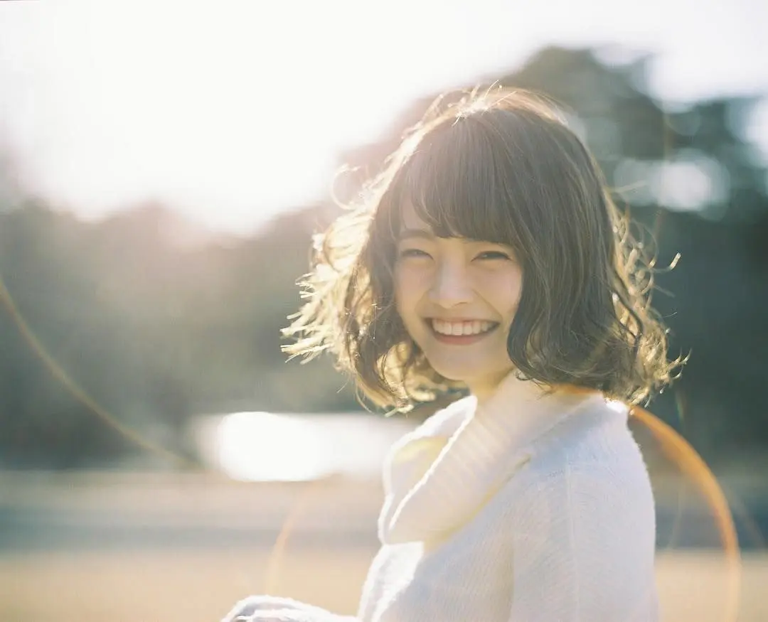 Foto bokeh dengan sedikit efek blur