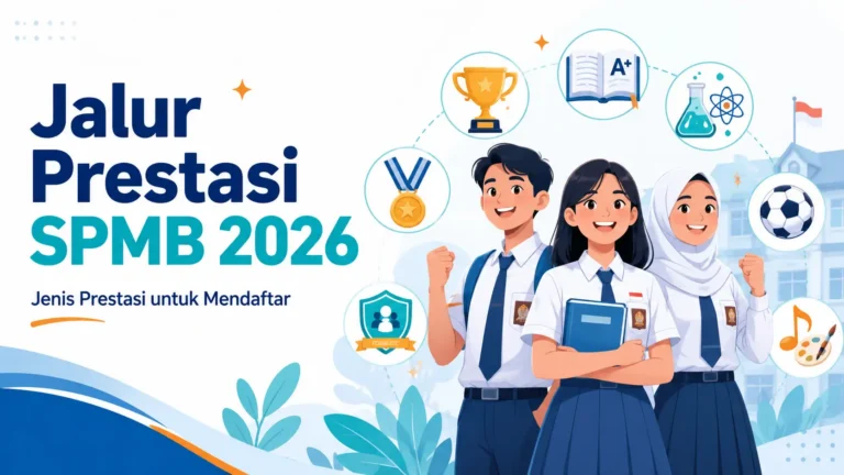 Jalur Prestasi SPMB 2026 Jenis Prestasi yang Bisa Digunakan untuk Mendaftar