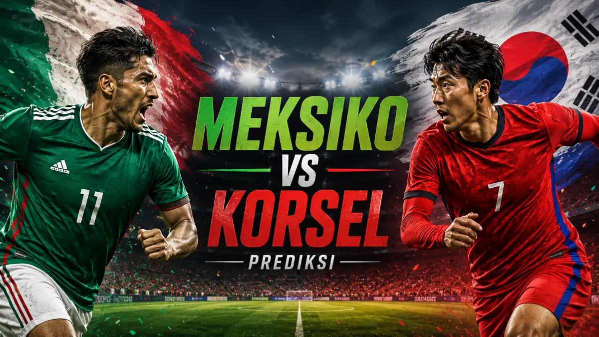 Meksiko vs Korsel di Piala Dunia 2026