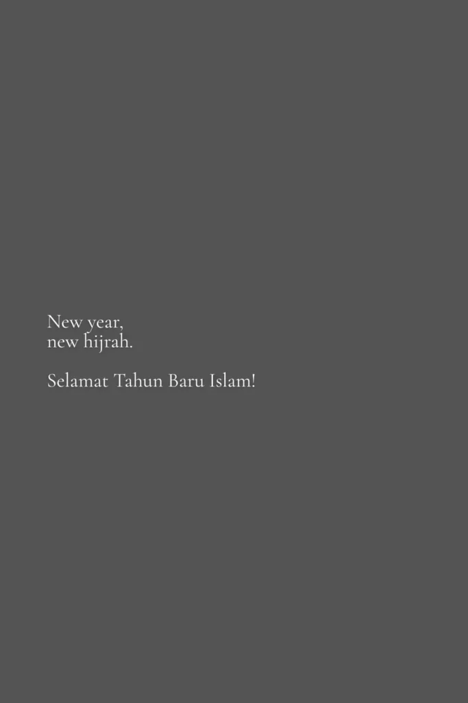 Quotes Tahun Baru Islam untuk Caption Instagram