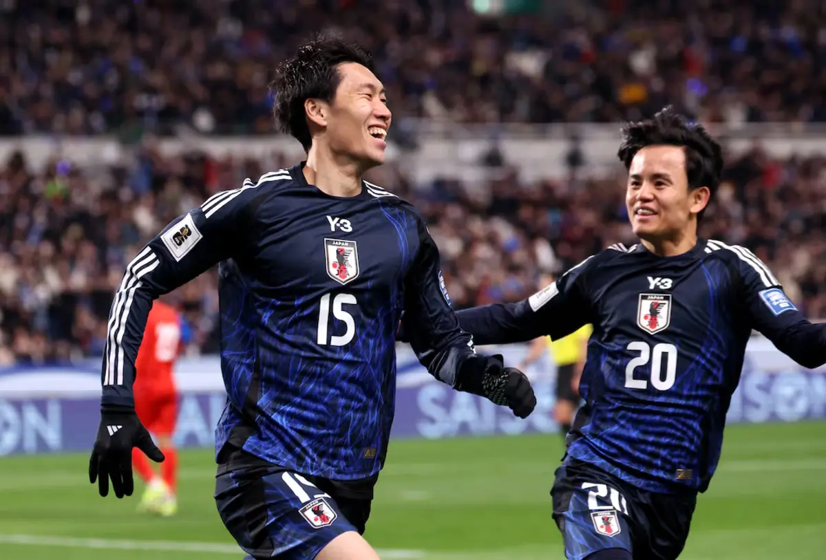 Timnas Jepang menang telak atas Tunisia di pertandingkan penyisihan grup piala dunia 2026